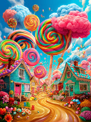 Candy World Puzzle 500 Pieces