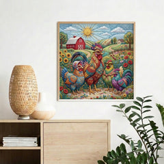 Diamond Chicken Puzzle 1024 Pieces
