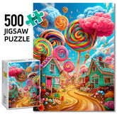 Candy World Puzzle 500 Pieces