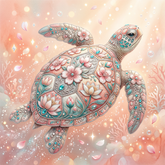 Sea Turtle Jigsaw Puzzle 1024 Pieces