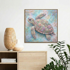 Diamond Sea Turtle Jigsaw Puzzle 1024 Pieces