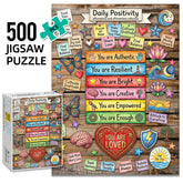Affirmation Quote Puzzle 500 Pieces