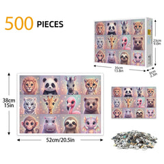 Cute Animal Jigsaw Puzzle 500 Pieces