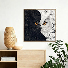 Black and White Owl Puzzle 500 Pieces
