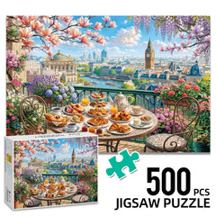 Breakfast in Paris Puzzle 500 Pieces