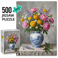 Porcelain Vase Puzzle 500 Pieces