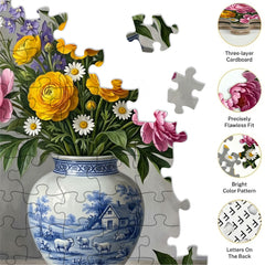 Porcelain Vase Puzzle 500 Pieces