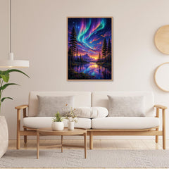 River Beneath the Aurora Puzzle 500 Pieces