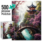 Oriental Courtyard Puzzle 500 Pieces