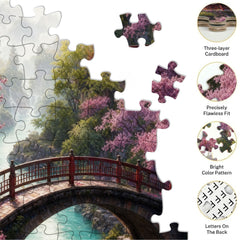 Oriental Courtyard Puzzle 500 Pieces