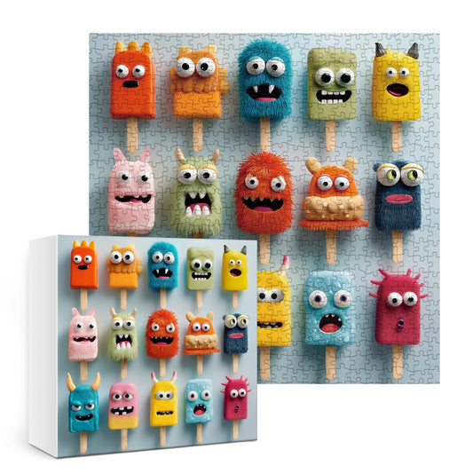 Funny Popsicle Puzzles for Adults 1000 Pieces