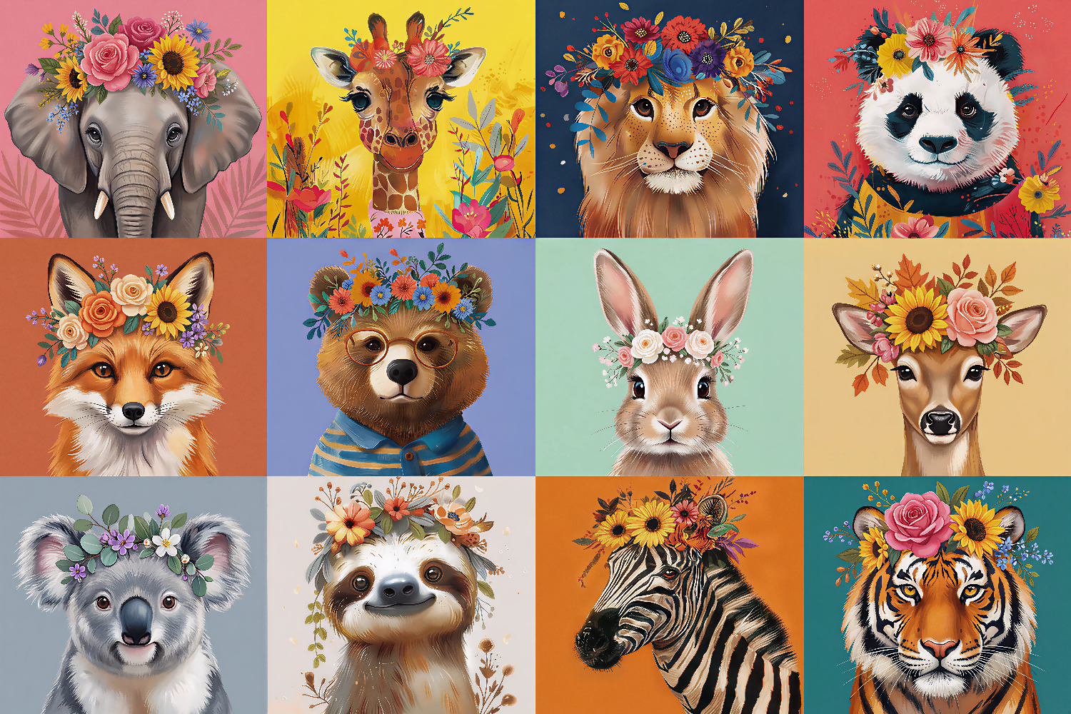 Animal Jigsaw Puzzle 1000 Pieces
