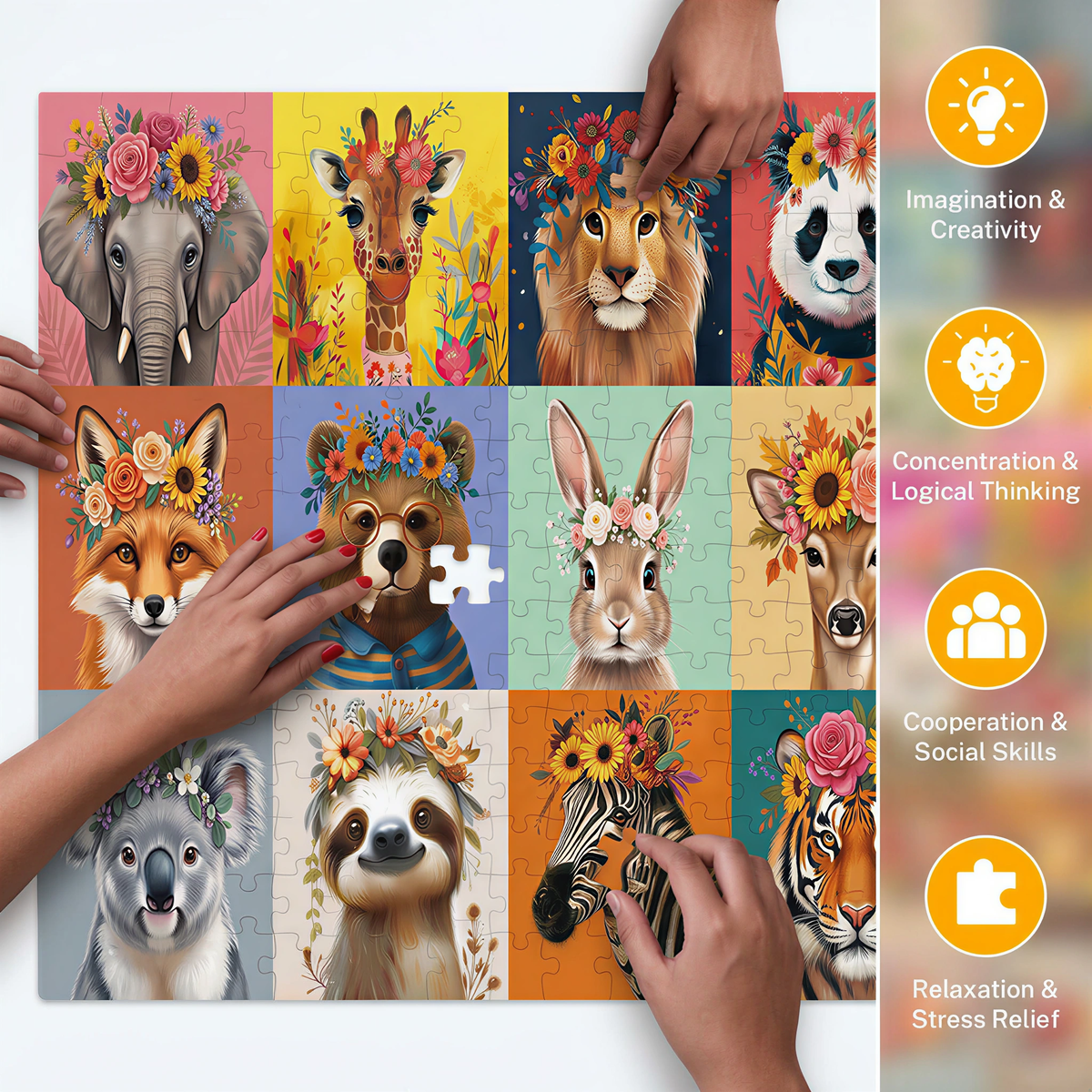 Animal Jigsaw Puzzle 1000 Pieces