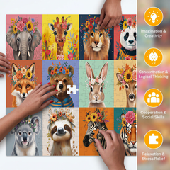 Animal Jigsaw Puzzle 1000 Pieces