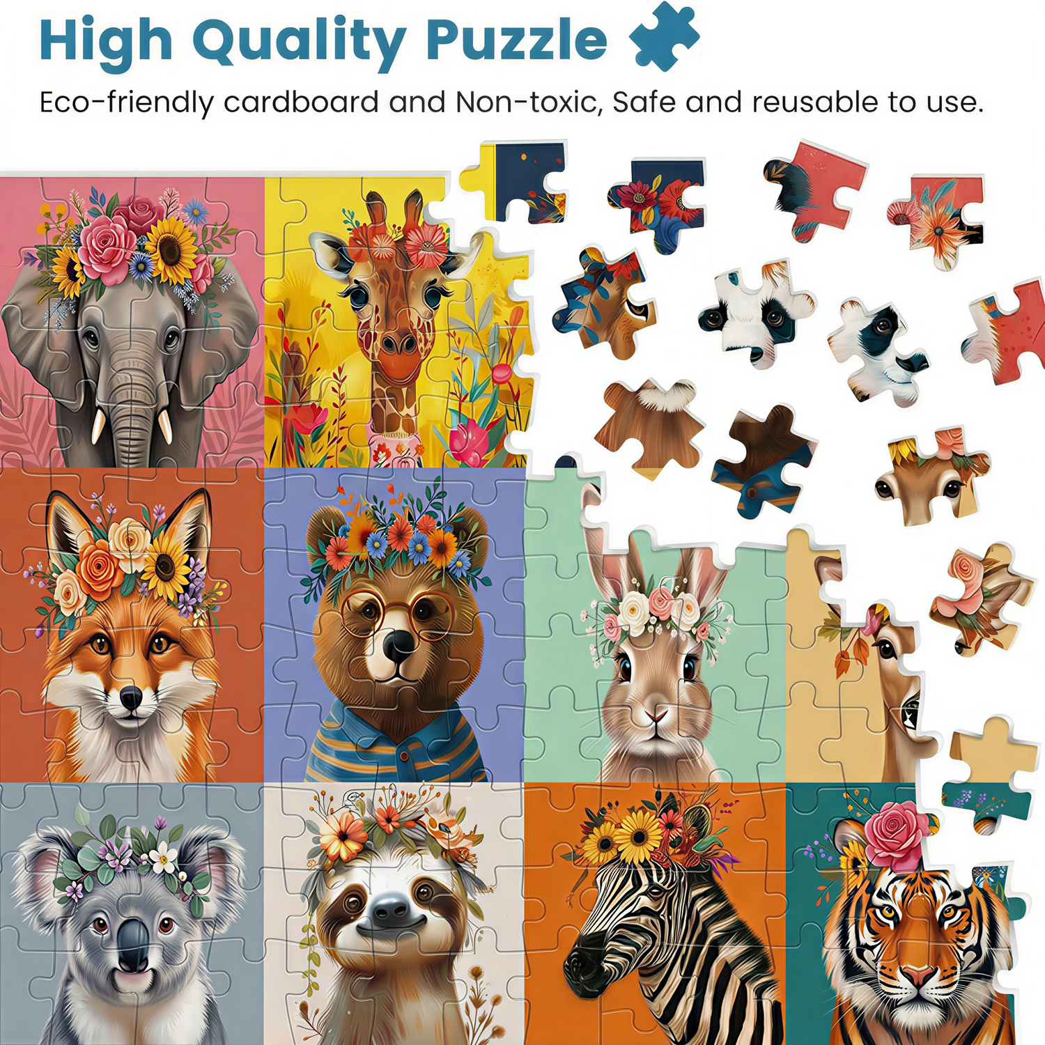 Animal Jigsaw Puzzle 1000 Pieces