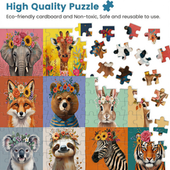 Animal Jigsaw Puzzle 1000 Pieces
