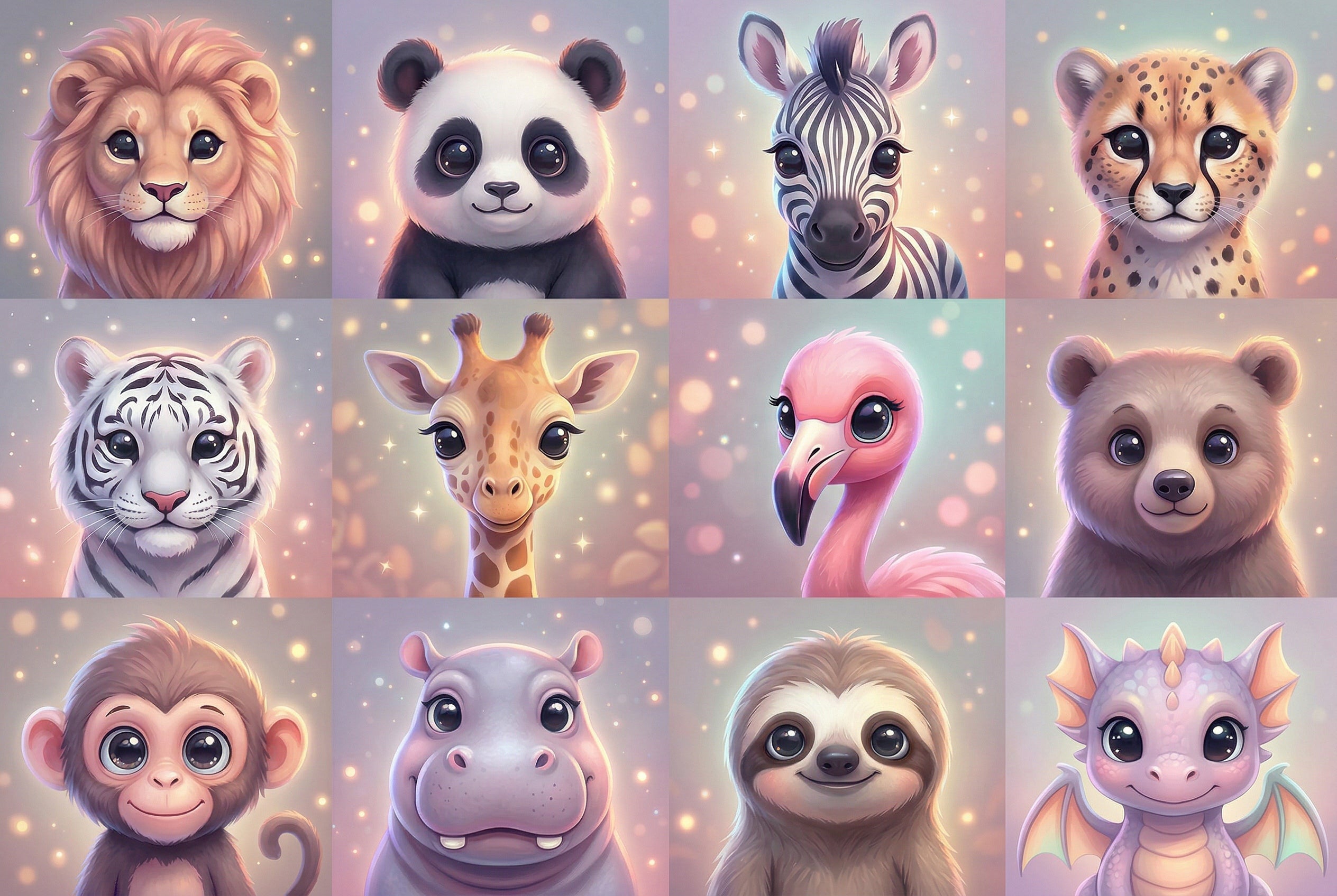 Cute Animal Jigsaw Puzzle 500 Pieces