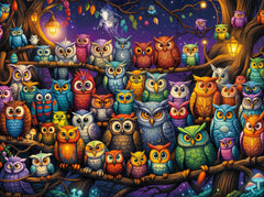 Owl At Night Puzzle 500 Pieces