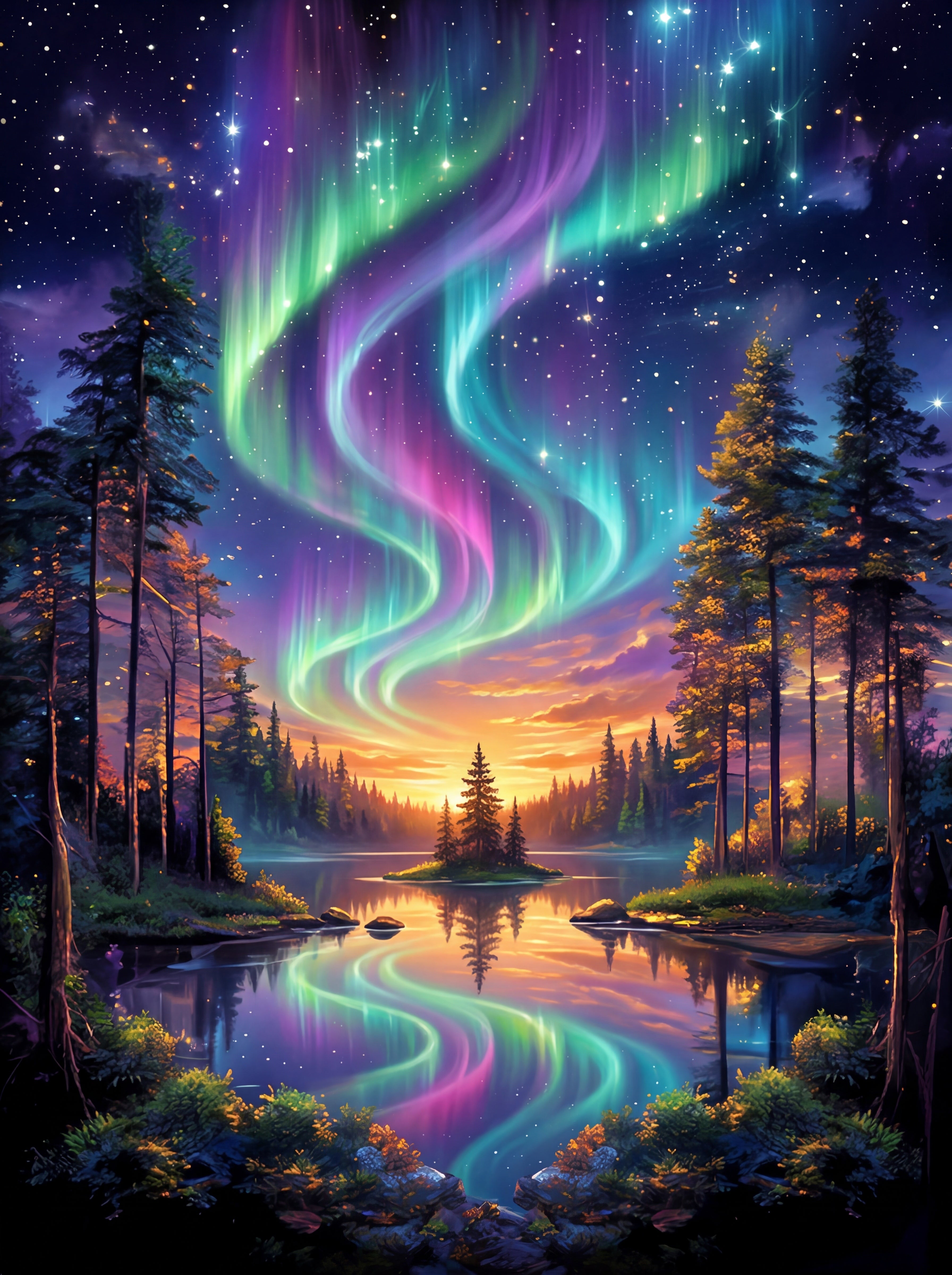 Polar Lights Puzzle 500 Pieces