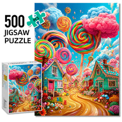 Candy World Puzzle 500 Pieces