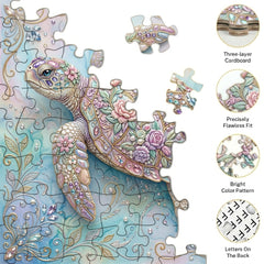 Diamond Sea Turtle Jigsaw Puzzle 1024 Pieces