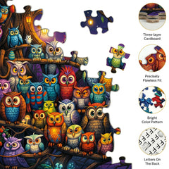 Owl At Night Puzzle 500 Pieces
