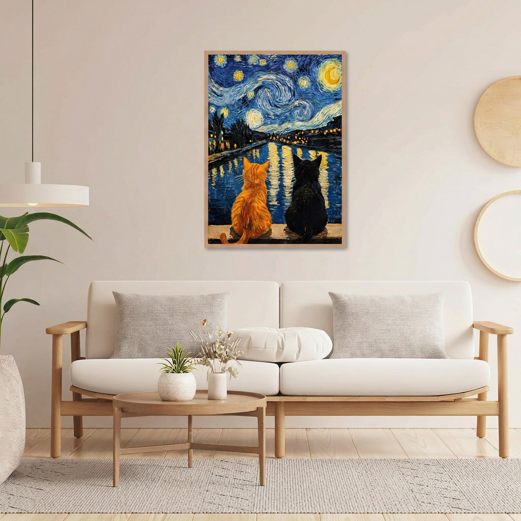 Moon Cat Puzzle 500 Pieces