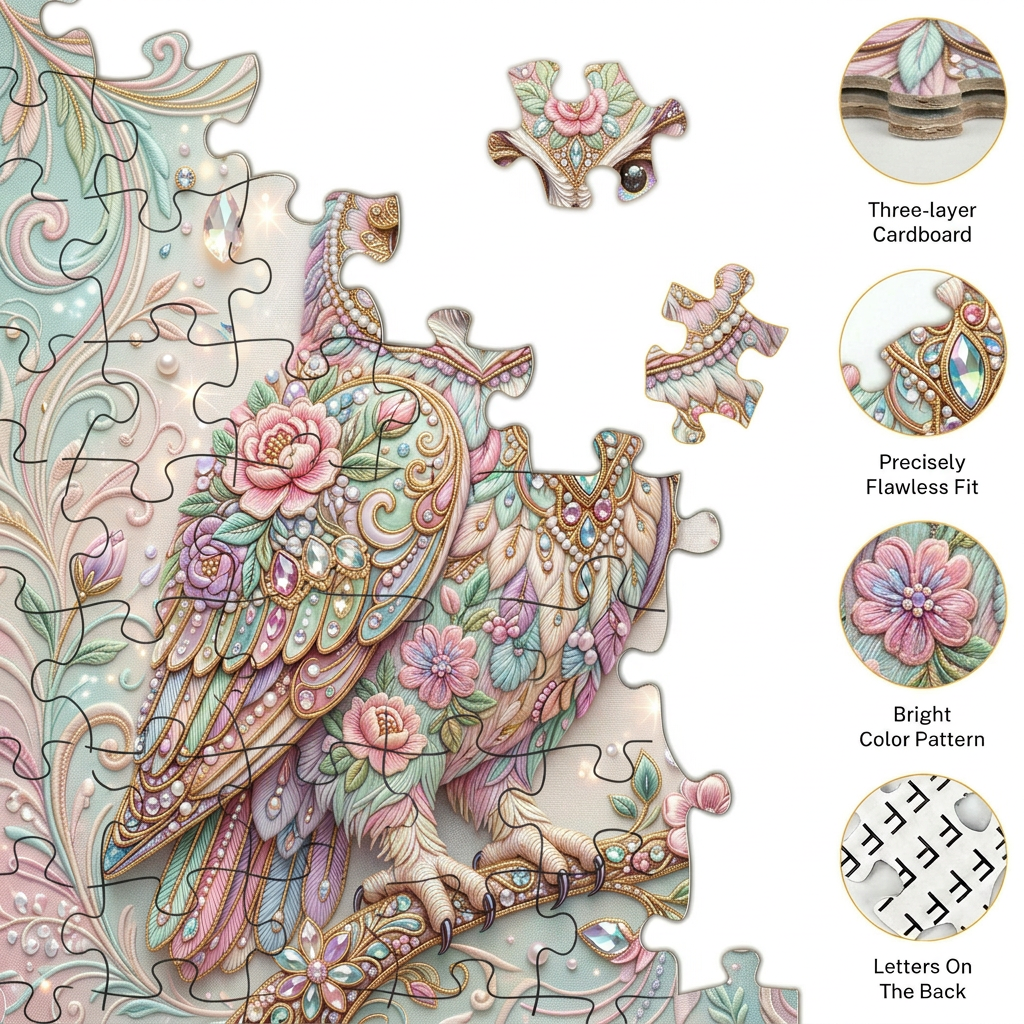 Owl Jigsaw Puzzle 1024 Pieces
