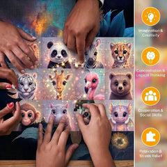 Cute Animal Jigsaw Puzzle 500 Pieces