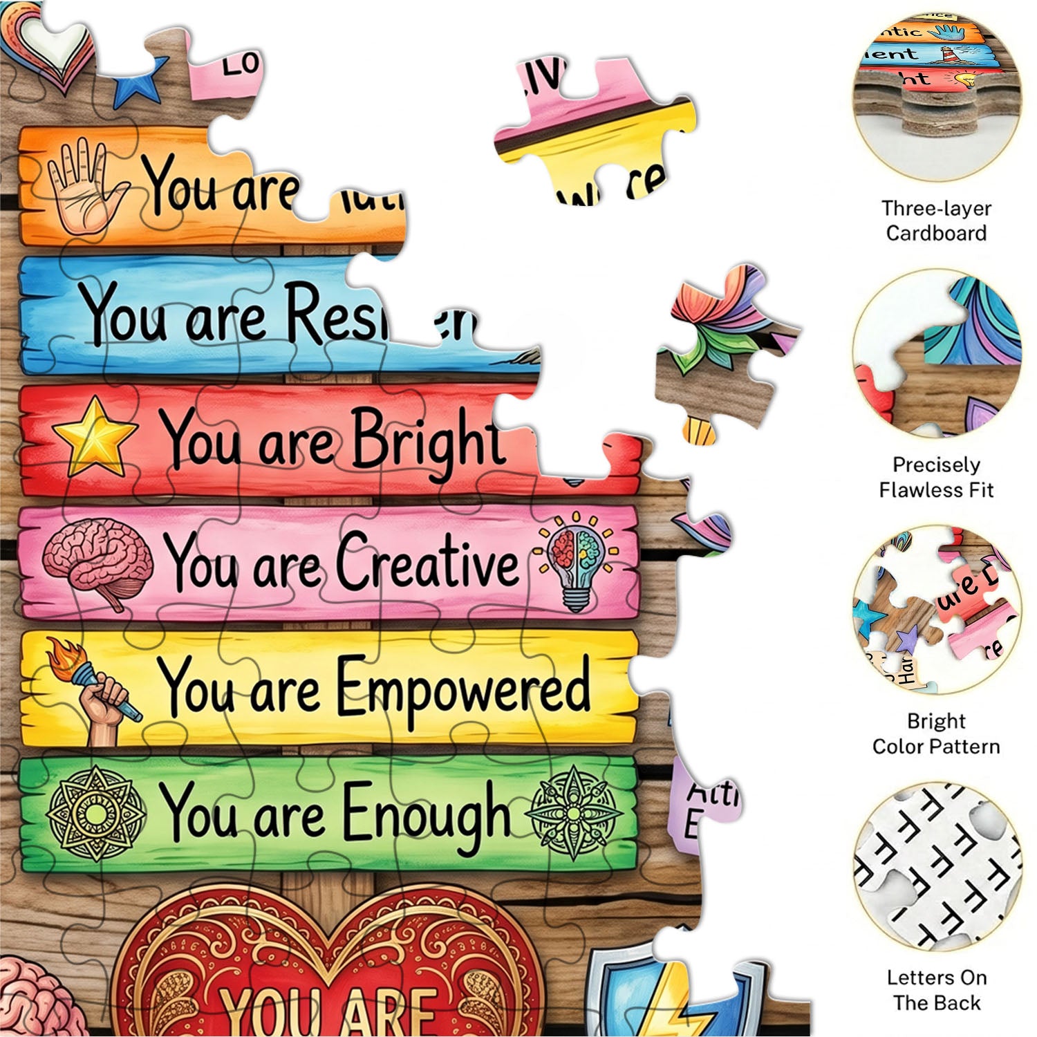 Affirmation Quote Puzzle 500 Pieces
