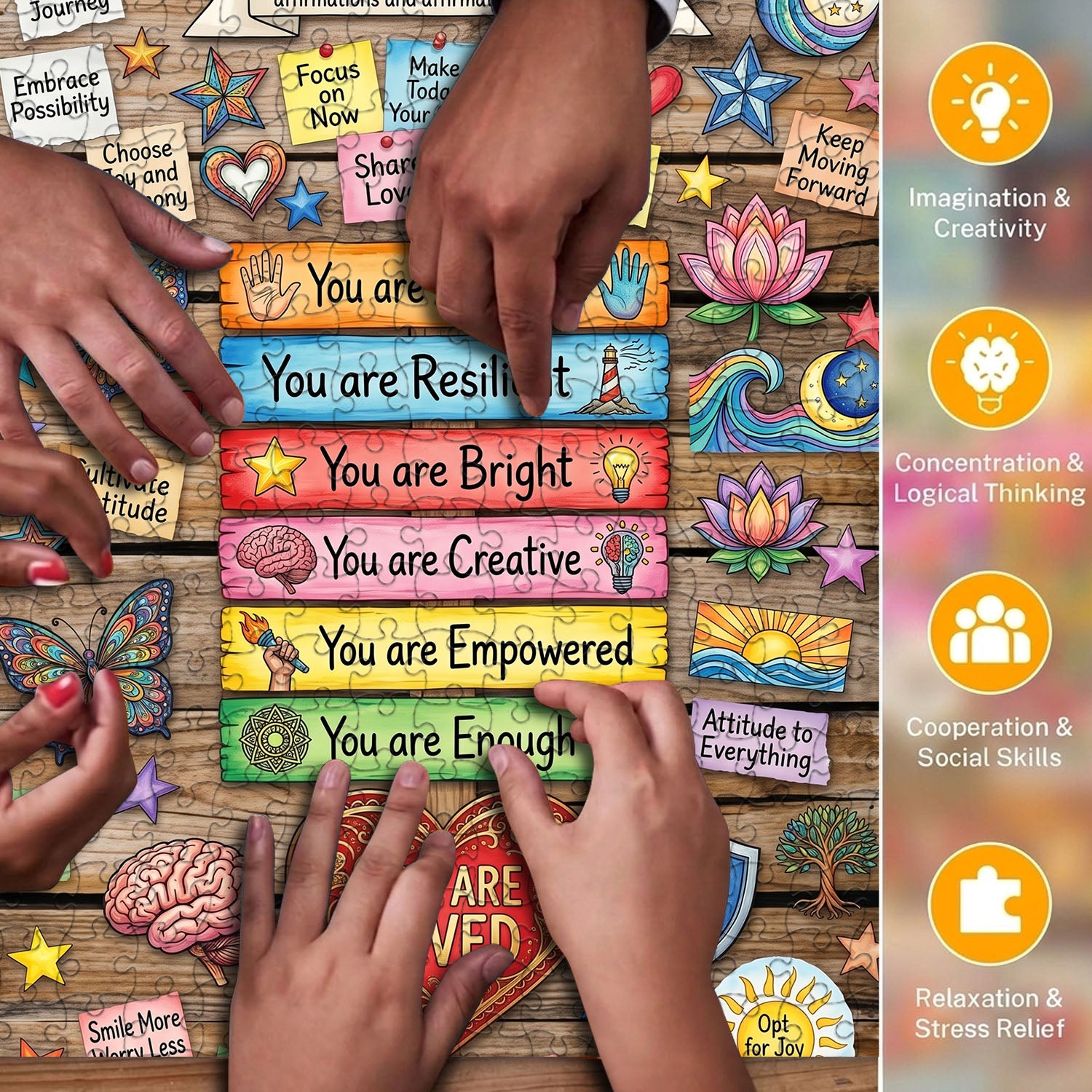 Affirmation Quote Puzzle 500 Pieces