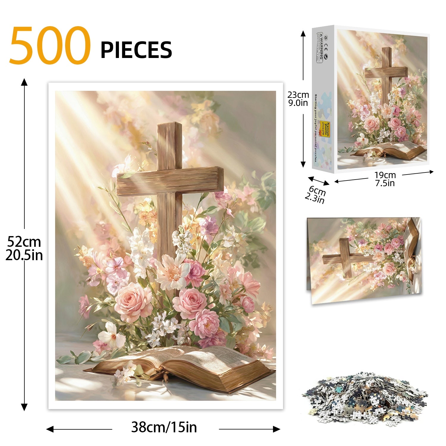 Cross Puzzle 500 Pieces