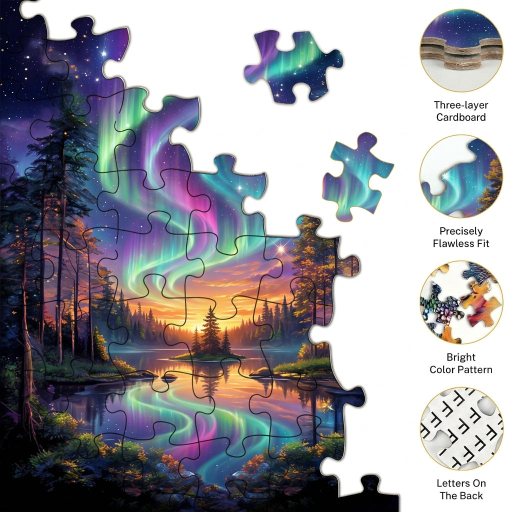 Polar Lights Puzzle 500 Pieces