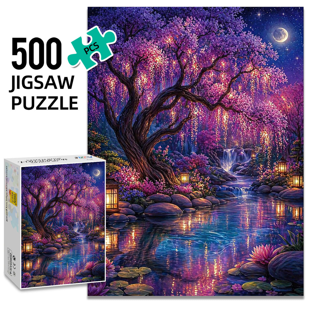 Dreamy Secret Garden Puzzle 500 Pieces