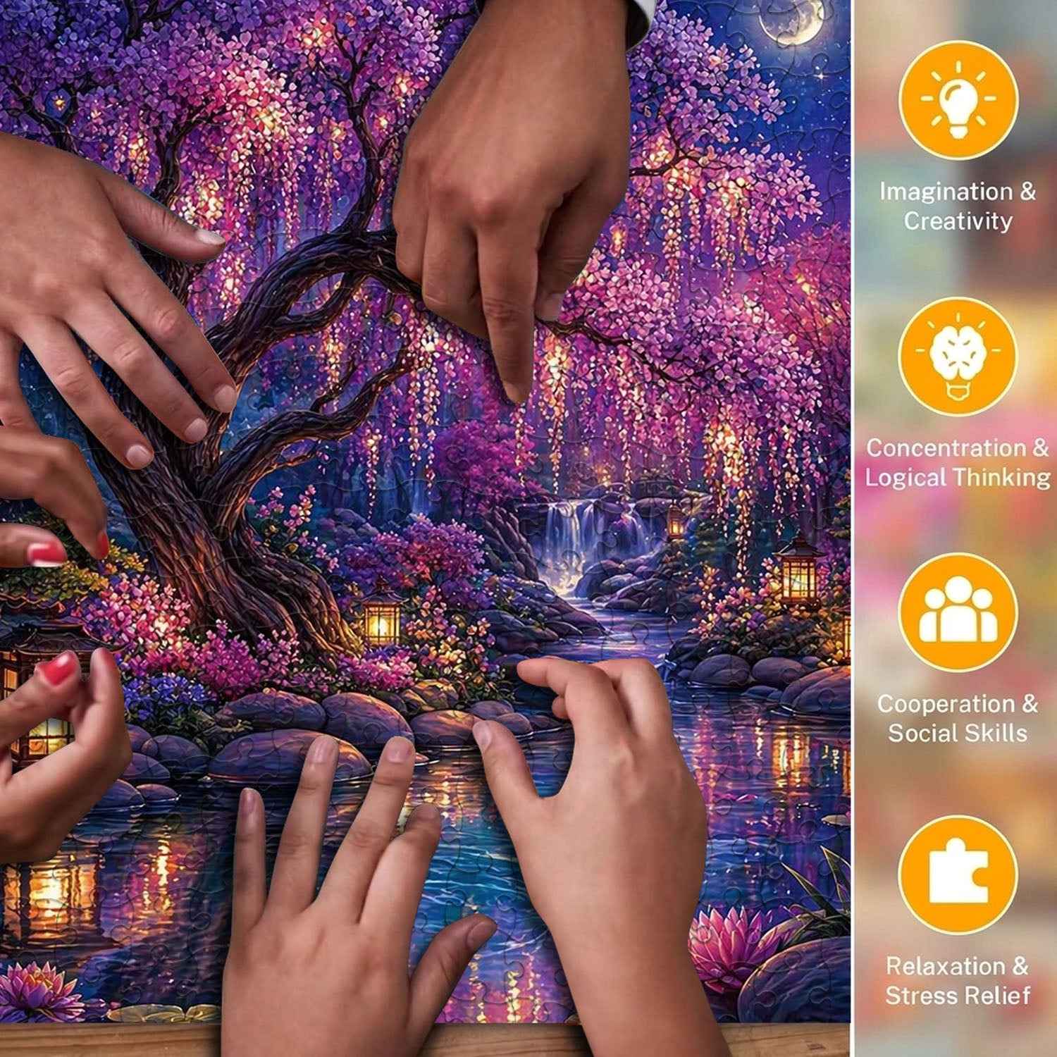 Dreamy Secret Garden Puzzle 500 Pieces