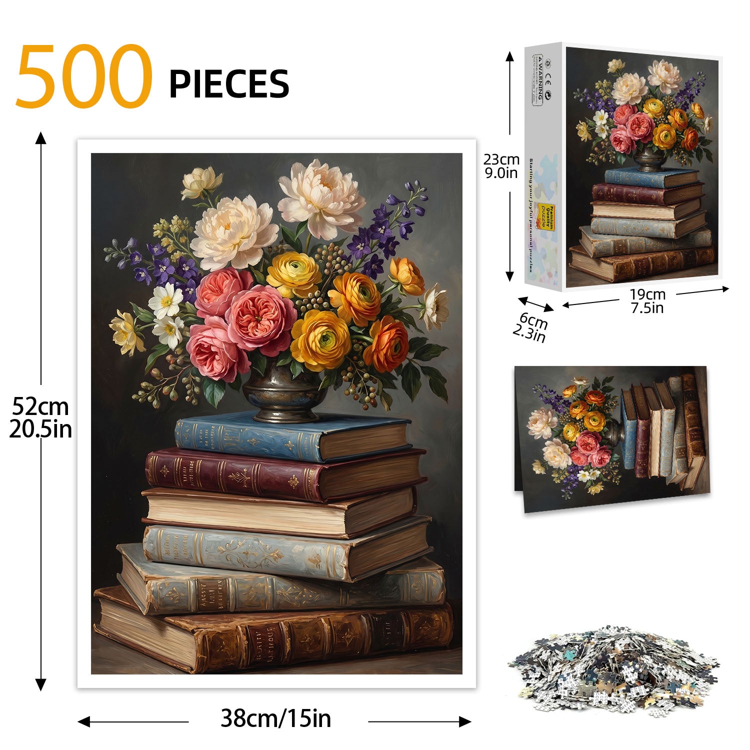 Classic Still Life Puzzle 500 Pieces