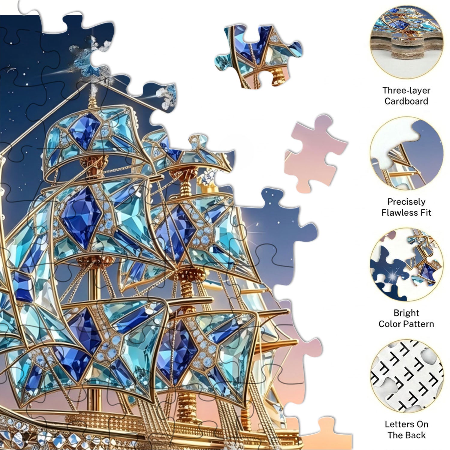 Golden Voyage Puzzle 500 Pieces
