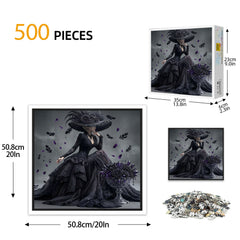 Lady of shadows Puzzle 500 Pieces