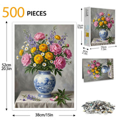 Porcelain Vase Puzzle 500 Pieces