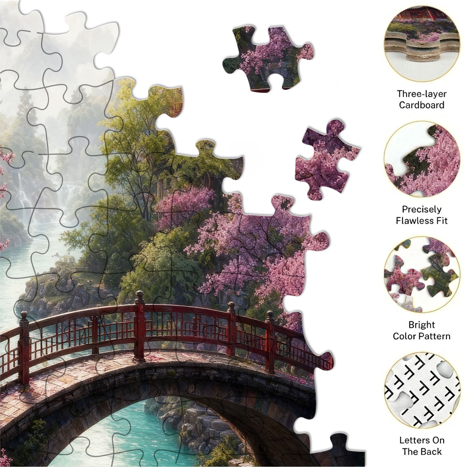 Oriental Courtyard Puzzle 500 Pieces