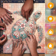 Sea Turtle Jigsaw Puzzle 1024 Pieces